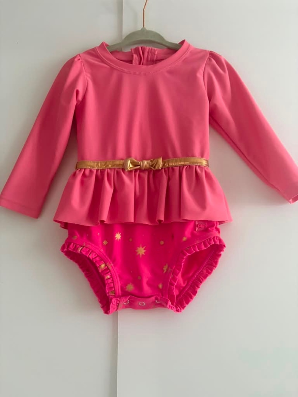 Ruffle Butts Baby Girls Princess One-Piece Swimsuit | size 18-24 months